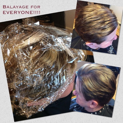 balayage sweep or paint no harsh regrowth line foiliage bronde freehand paint open air paint